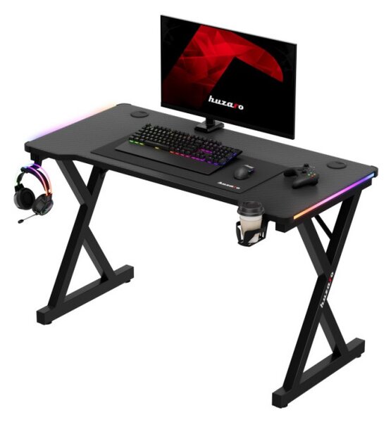 Herný stôl Hero 2.3 RGB čierny