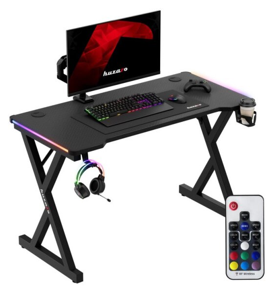 Herný stôl Hero 2.3 RGB čierny