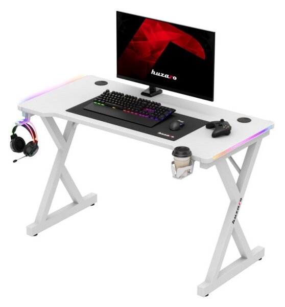 Herný stôl Hero 2.3 RGB biely