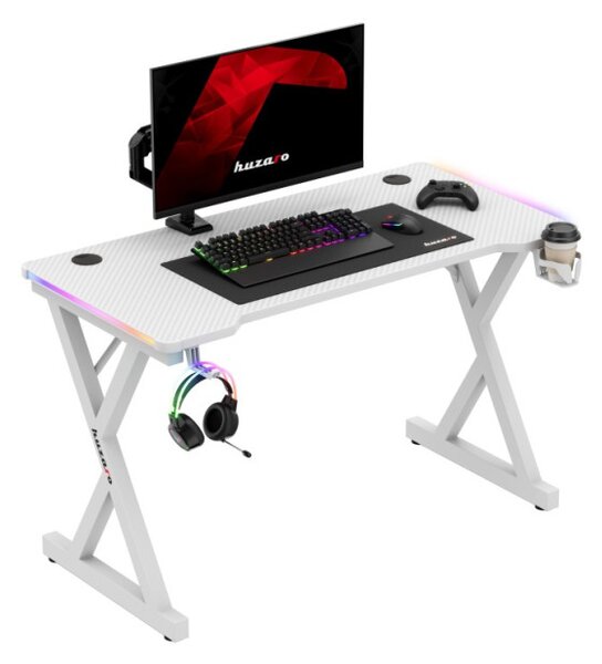 Herný stôl Hero 2.3 RGB biely