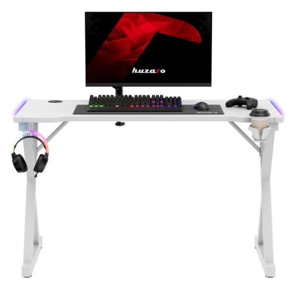 Herný stôl Hero 2.3 RGB biely