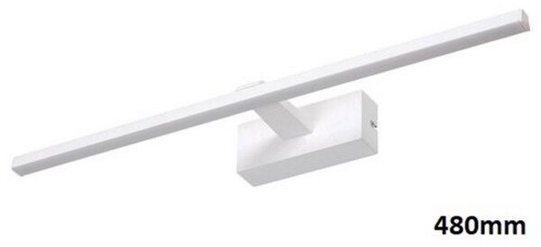 Rabalux LED nástenné svietidlo Albina 8W | 450lm | 4000K | IP23 | 46cm | matná biela