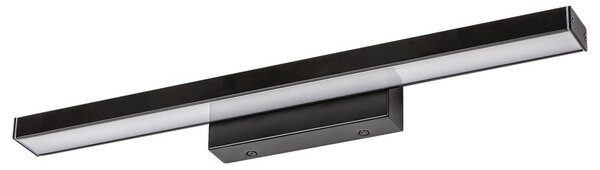 Rabalux LED kúpeľňové svietidlo nad zrkadlo John 1x12W | 930lm | 3000K | IP44 - čierna