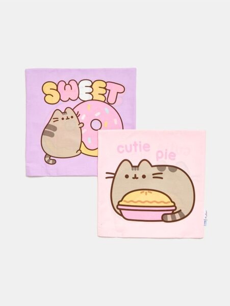 Sinsay - Sada obliečok na vankúš Pusheen 2 ks - ružová