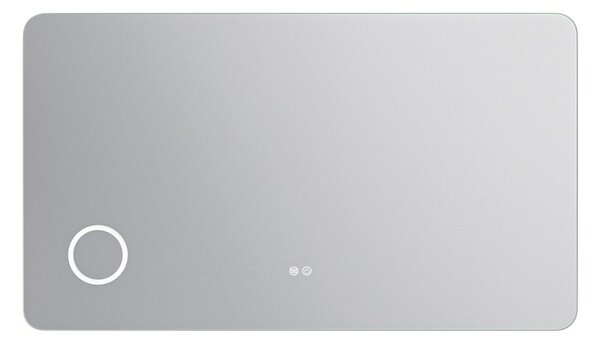 Erga Myra, LED zrkadlo 140x80 cm s kozmetickým zrkadlom 3x zväčšenie, 5082 lm, 3 farby svetla, zadné osvetlenie, ERG-V01-MYRA-1480-00