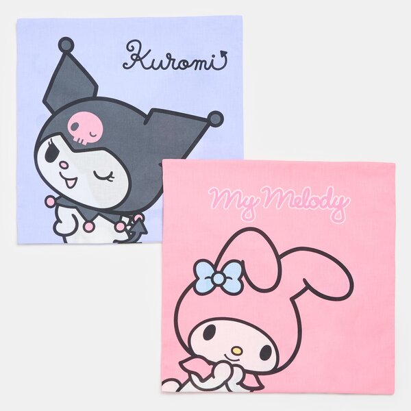 Sinsay - Bavlnené obliečky na vankúš Hello Kitty and Friends 2 pack - viacfarebná