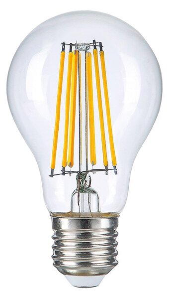 SOLIGHT LED Filament žiarovka číra A60 5W/230V/E27/2700K/1055Lm/360°
