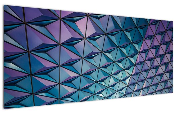 Obraz - farebná štruktúra (120x50 cm)