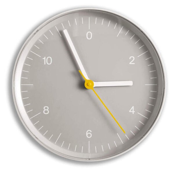 HAY Nástenné hodiny Wall Clock, grey