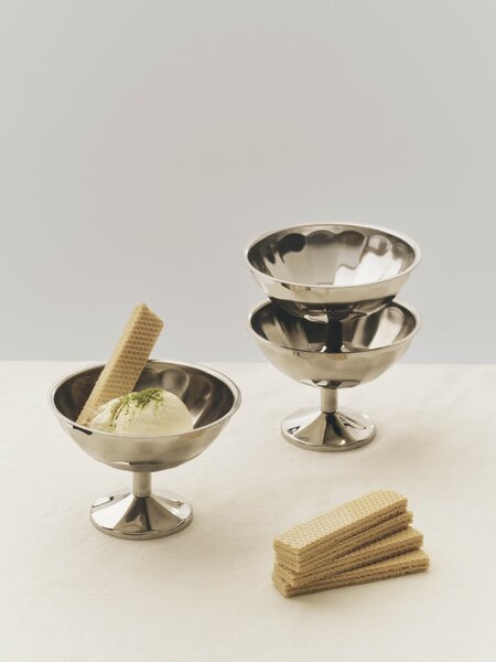 Pohár Italian Dessert Stainless Steel Medium