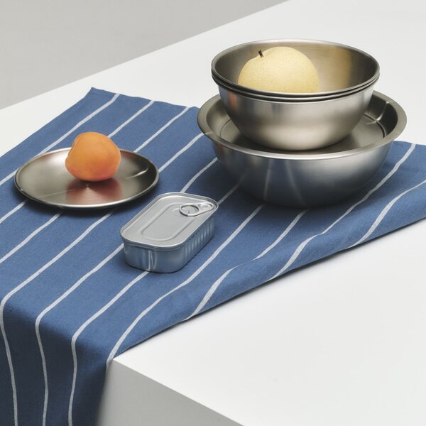 Utierka Outdoor Market Blue/Beige Stripes – set 2 ks