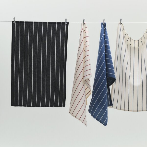 Utierka Outdoor Market Black/Beige Stripes – set 2 ks