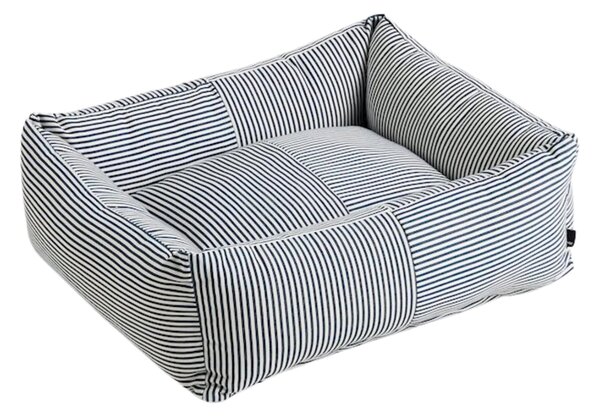 Pelíšek pro psy S Blue/ White stripes