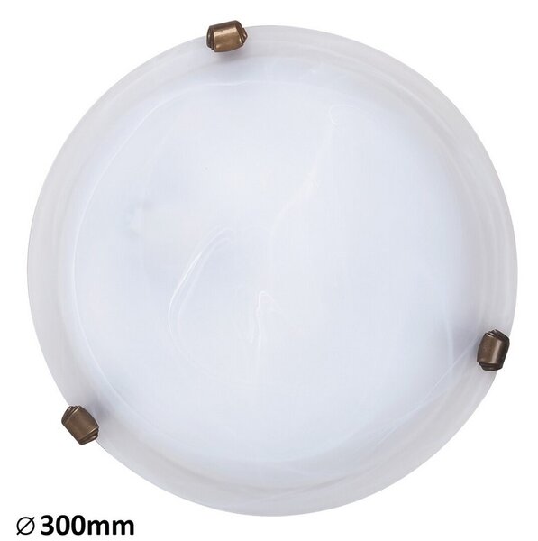 Rabalux ALABASTRO 3203 prisadené svietidlo 1x60W | E27 | IP20 - biely alabaster