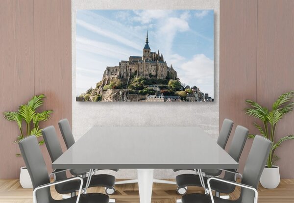 Obraz opátstvo Mont-Saint-Michel
