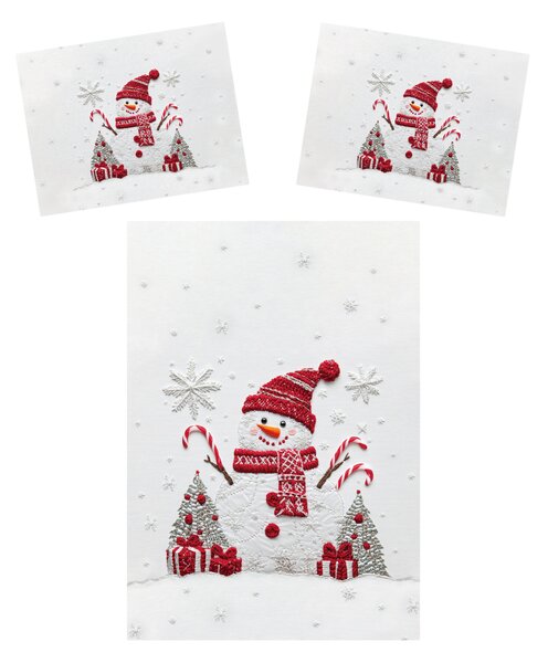 3D obliečky z mikrovlákna CANDY FROST farebné Rozmer obliečky: 2 ks 70 x 90 cm | 140 x 200 cm