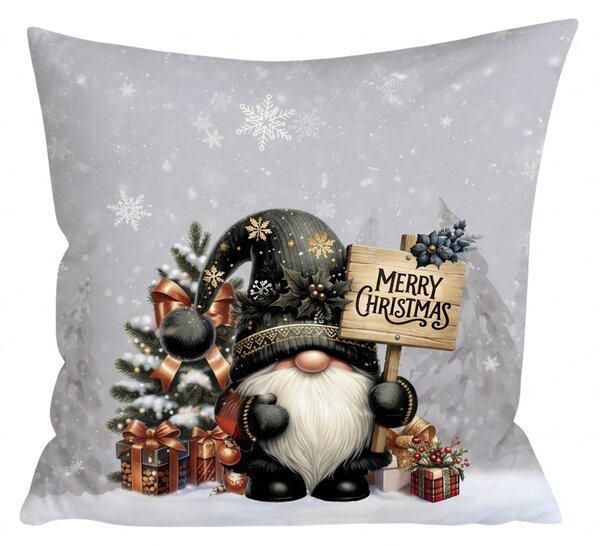 3D obliečka na vankúš z mikrovlákna NOIR GNOME 45x45 cm, farebný