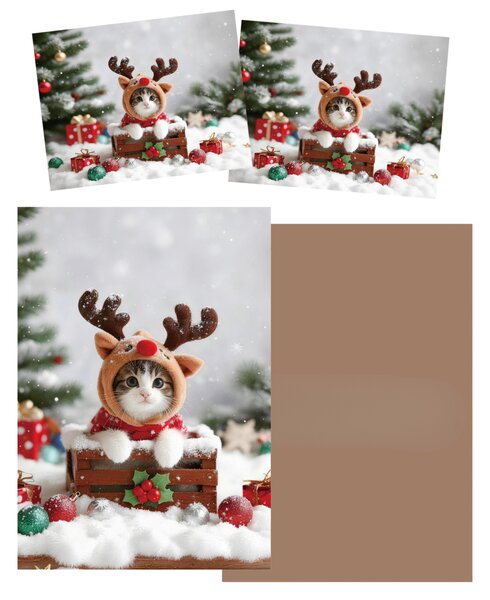 3D obliečky z mikrovlákna RUDOLPH KITTEN farebné Rozmer obliečky: 2 ks 70 x 90 cm | 140 x 200 cm