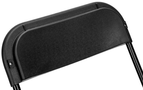 Rozkladacia stolička SIMPLO BLACK čierna