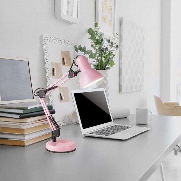 Rabalux SAMSON stolná lampa 60W | E27 | IP20 - ružová