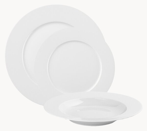 Porcelánová súprava riadu Modern, 6 osôb, 18 ks
