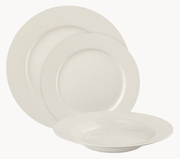 Porcelánová súprava riadu Modern, 6 osôb, 18 ks