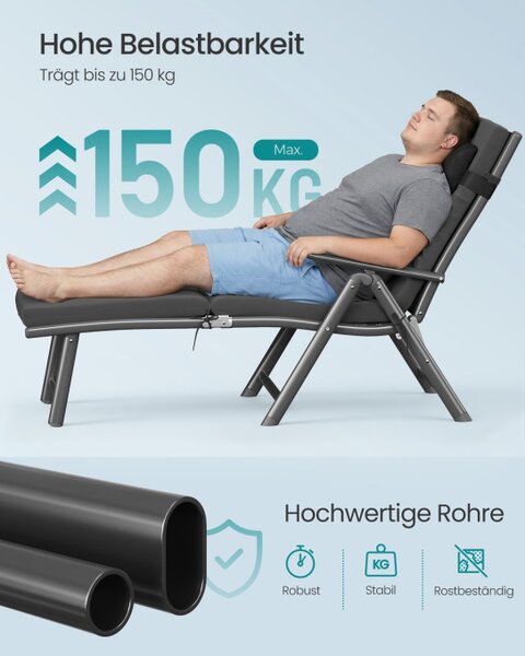 Lehátko GCB024GZ02 sivé