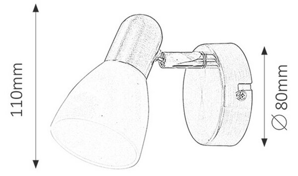 Rabalux SOMA bodové svietidlo 6301