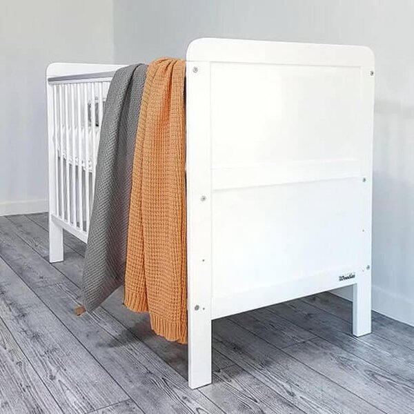 Detská postieľka 2v1 Classic Cot Bed 140x70 Variant úložný box: Bez úložného boxu