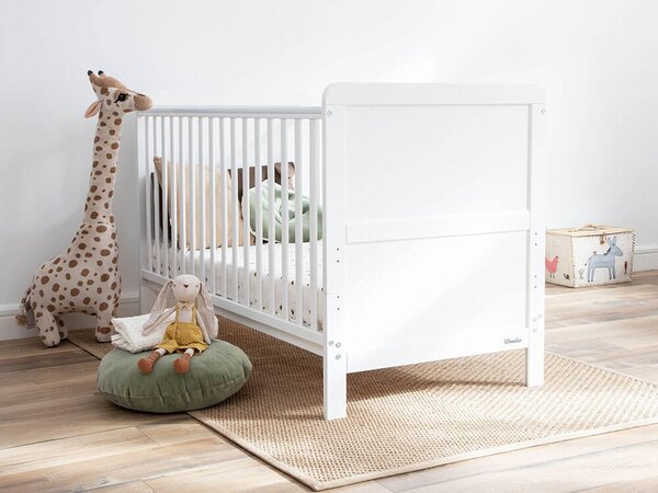 Detská postieľka 2v1 Classic Cot Bed 140x70 Variant úložný box: Bez úložného boxu