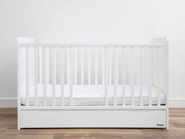 Detská postieľka 2v1 Classic Cot Bed 140x70 Variant úložný box: Bez úložného boxu