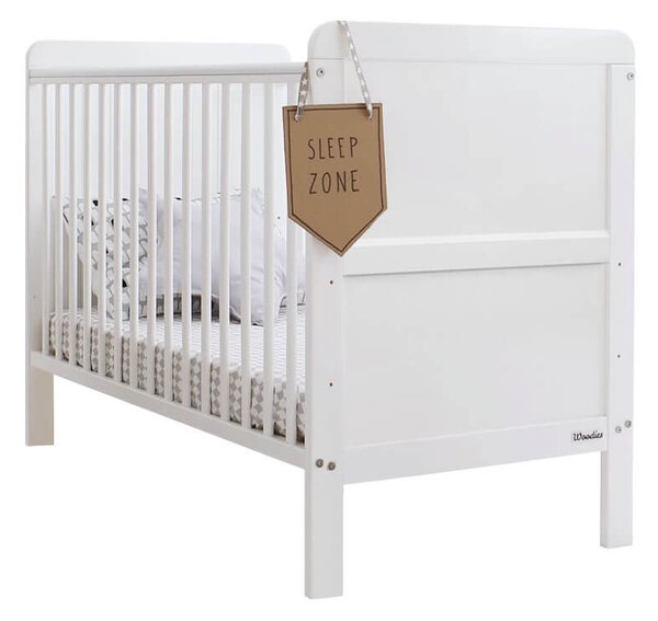 Detská postieľka 2v1 Classic Cot Bed 140x70 Variant úložný box: Bez úložného boxu