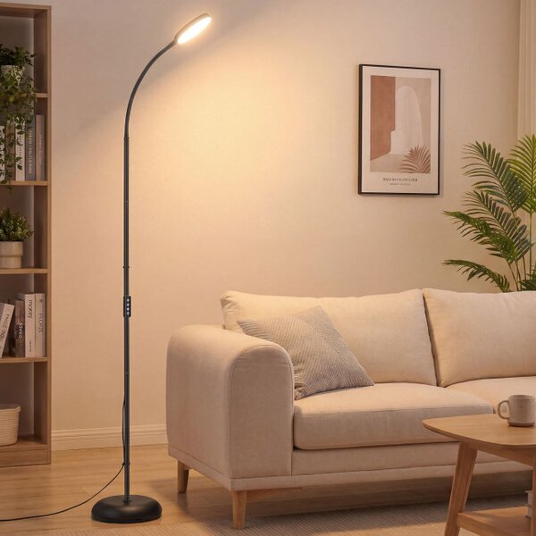 LED stojacia lampa so stmievaním a flexibilným ramenom LFLB35017BD02