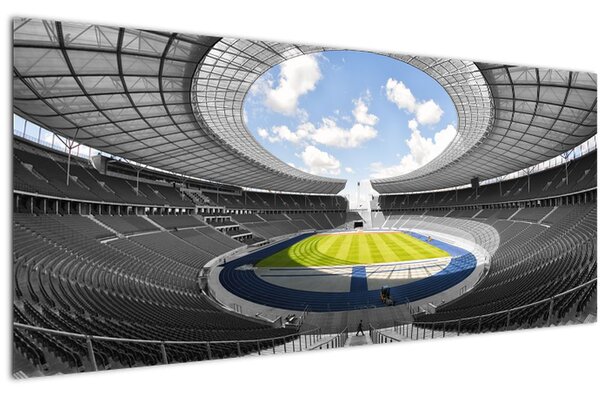 Obraz - futbalový štadión (120x50 cm)