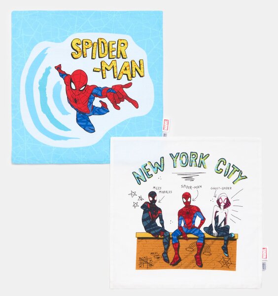 Sinsay - Bavlnené obliečky na vankúše Spider-Man 2 pack - viacfarebná