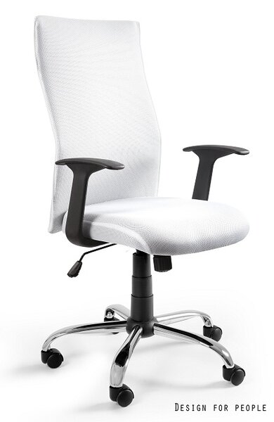 Kvalitní kancelářskí židle Unity119, bílá