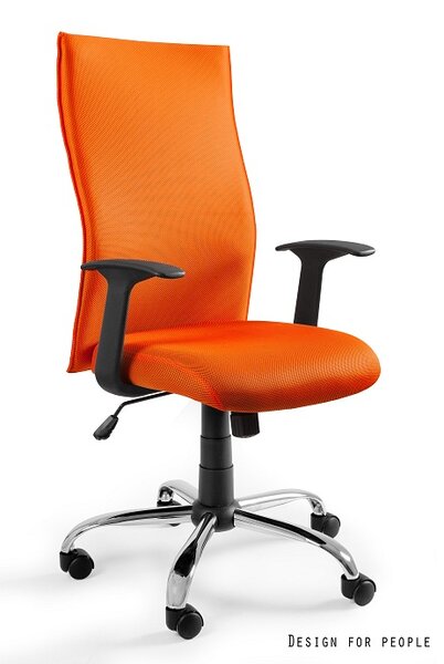 Kvalitní kancelářskí židle Unity117, oranžová