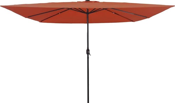 Maison Exclusive – záhradný slnečník, farba terakota, rozmer 295 x 295 x 245 cm