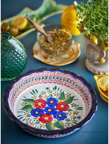 Servírovací tanier z kameniny ø 26,5 cm Florist – Bloomingville