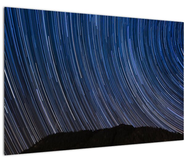 Obraz nočných hviezd a oblohy (90x60 cm)