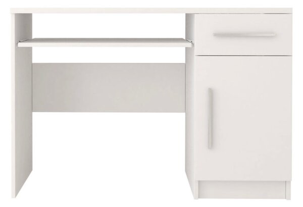 Písací stôl Kornia - biela