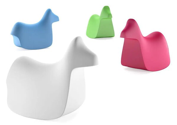 PLUST collection Hojdacie zvieratko Pony, poník, Farba svetloazúrová
