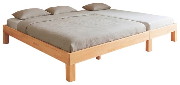 RODINNÁ POSTEĽ, 270/200 cm, jadrový buk MID.YOU - Postele, Online Only
