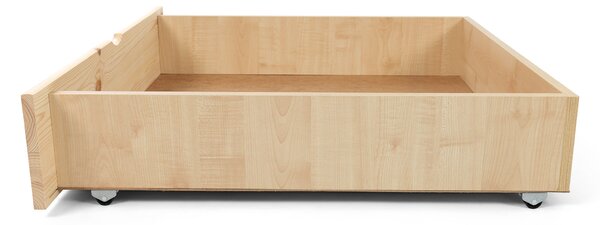 Wilsondo Detská posteľ so zábranou Oľga 2 - prírodná Rozmer: 200x90
