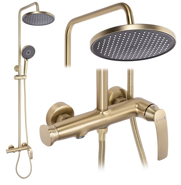Sprchový set PREMIUM Rea Como M2 Brush Gold