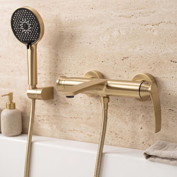 Kúpeľňová batéria PREMIUM REA Como Brush Gold