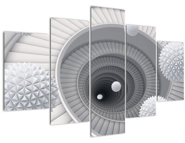 Obraz 3D abstrakcie (150x105 cm)