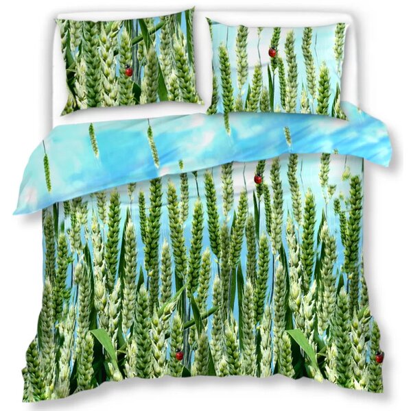Obliečky z mikrovlákna POSANA zelené Rozmer obliečky: 2 ks 70 x 80 cm | 160 x 200 cm