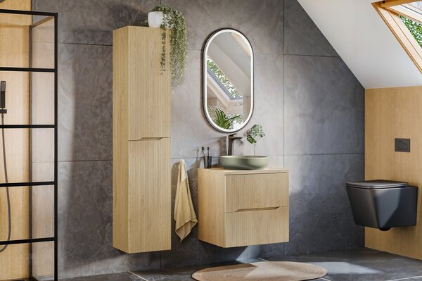 Skrinka pod umývadlo NORDIC Cremona 82-60-46-2S | 60 cm