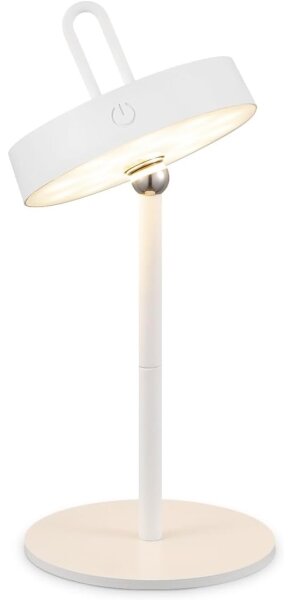 LED stmievateľná vonkajšia nabíjateľná dotyková stolná lampa GENTLE LED/1,5W/3,7V 3000 mAh IP44 biela